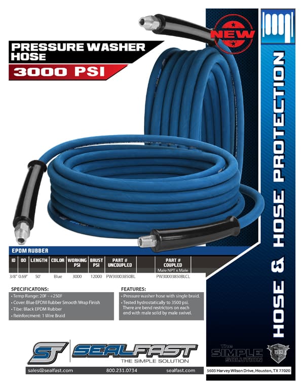 Hose PowerWash3000 Blue